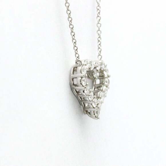 Tiffany Sentimental Heart Necklace Platinum Diamond Men,Women Fashion Pendant... - Picture 3 of 12